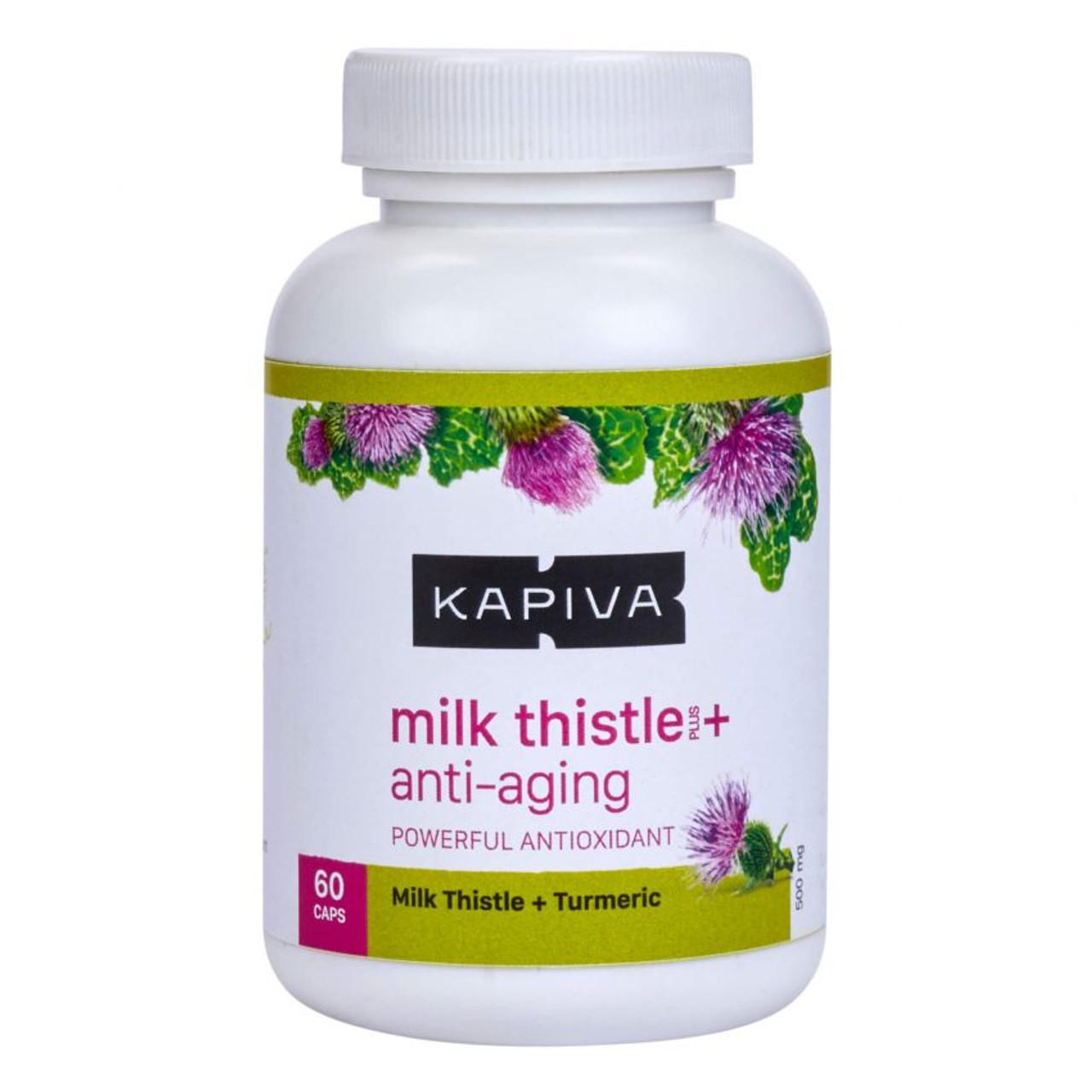 Milk Thistle + Anti - Aging Capsules 60 CAPS