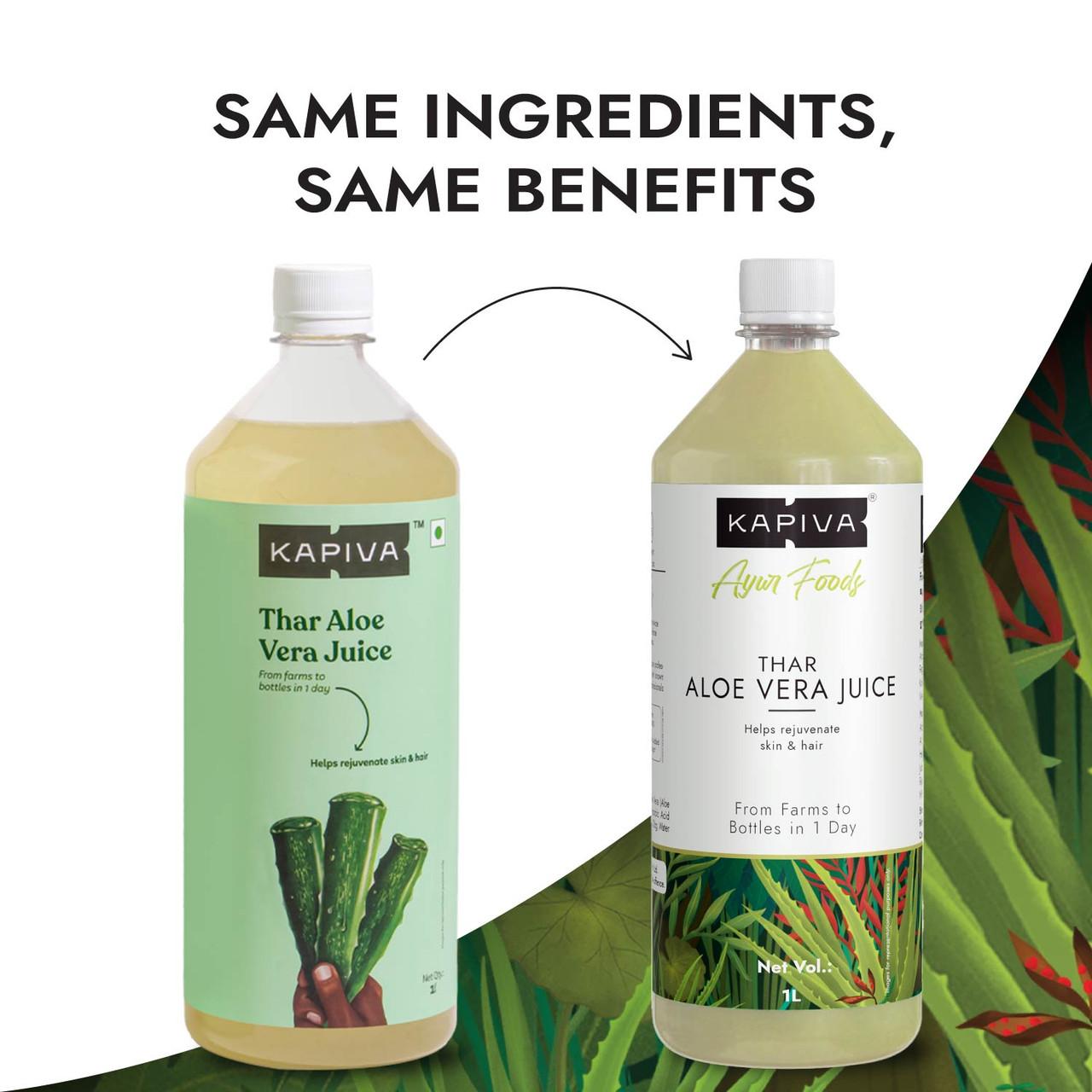 Buy Kapiva Aloe Vera Juice for Hair and Skin | Kapiva