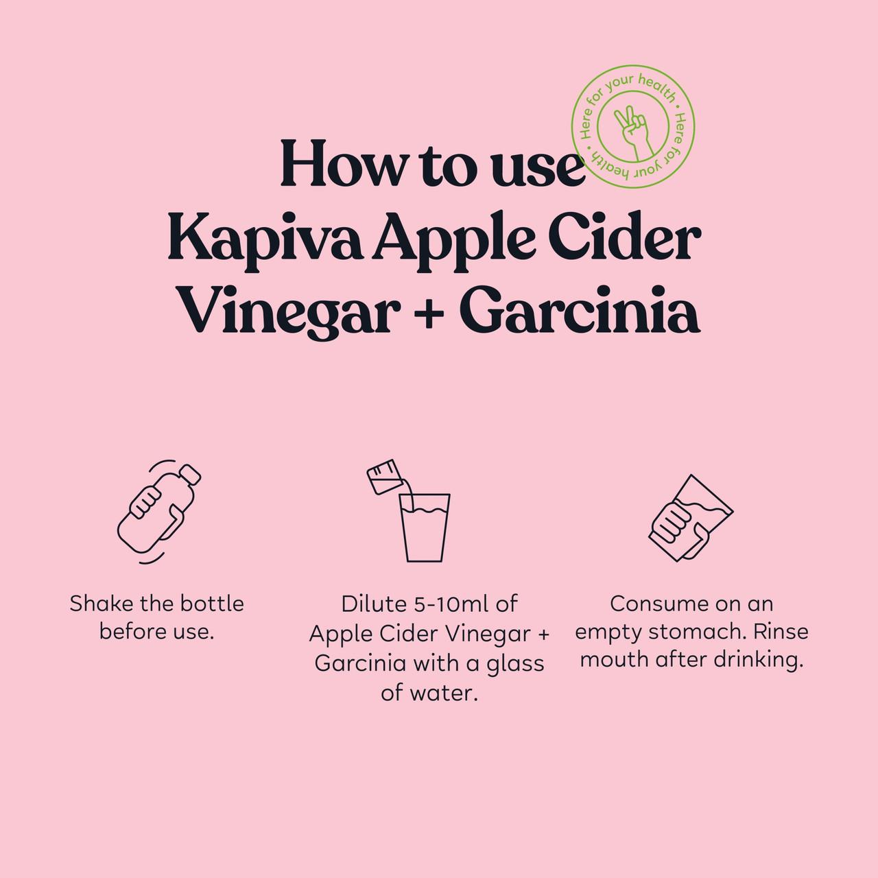 Apple Cider Vinegar + Garcinia