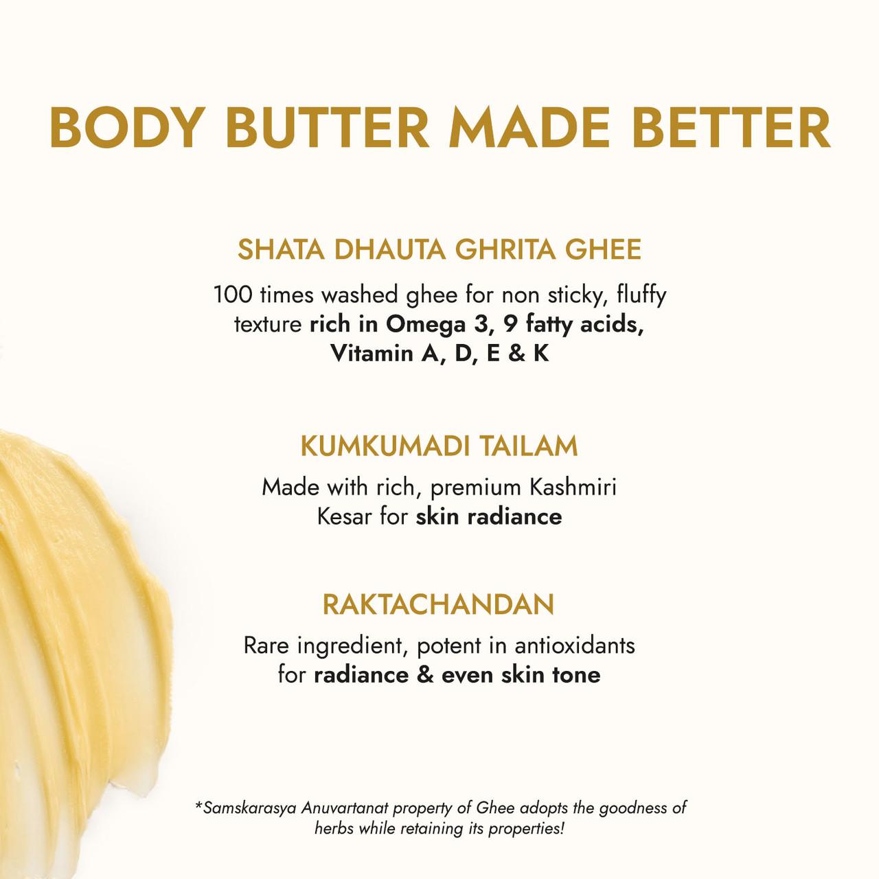 Ghee Kumkumadi Body Butter - 200g