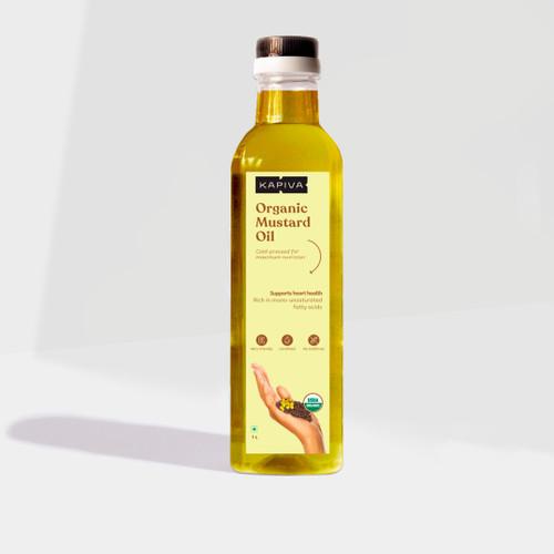 Organic Cold Pressed Mustard Oil