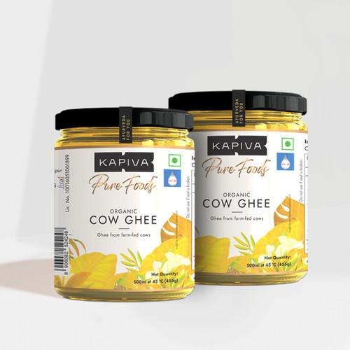 Organic Cow Ghee Pack of 2