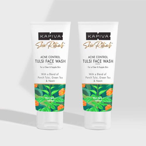 Acne Control Tulsi Face Wash - Pack of 2